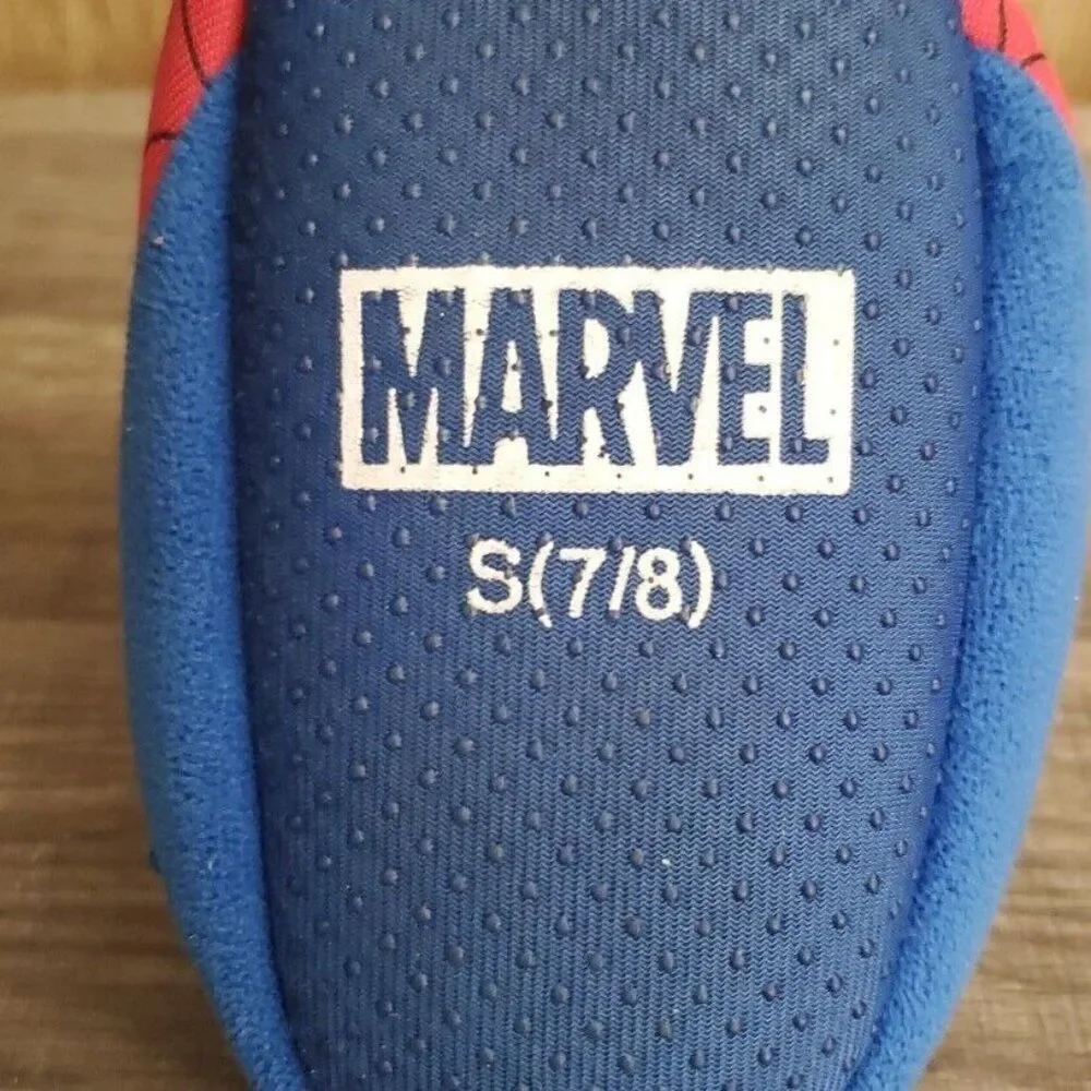 Marvel Spider-Man Slippers‎ Size Small 7/8 Toddler Shoes